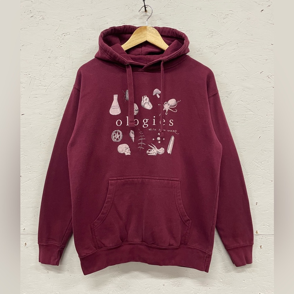 Ologies w/ Alie Ward Logo Hoodie, Size M